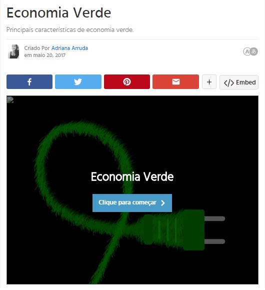 Você Sabia Economia Verde